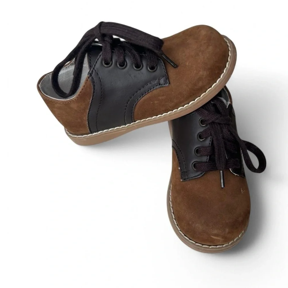 Willits Chris Saddle Shoes – Brown/Acorn, Toddler 5.5